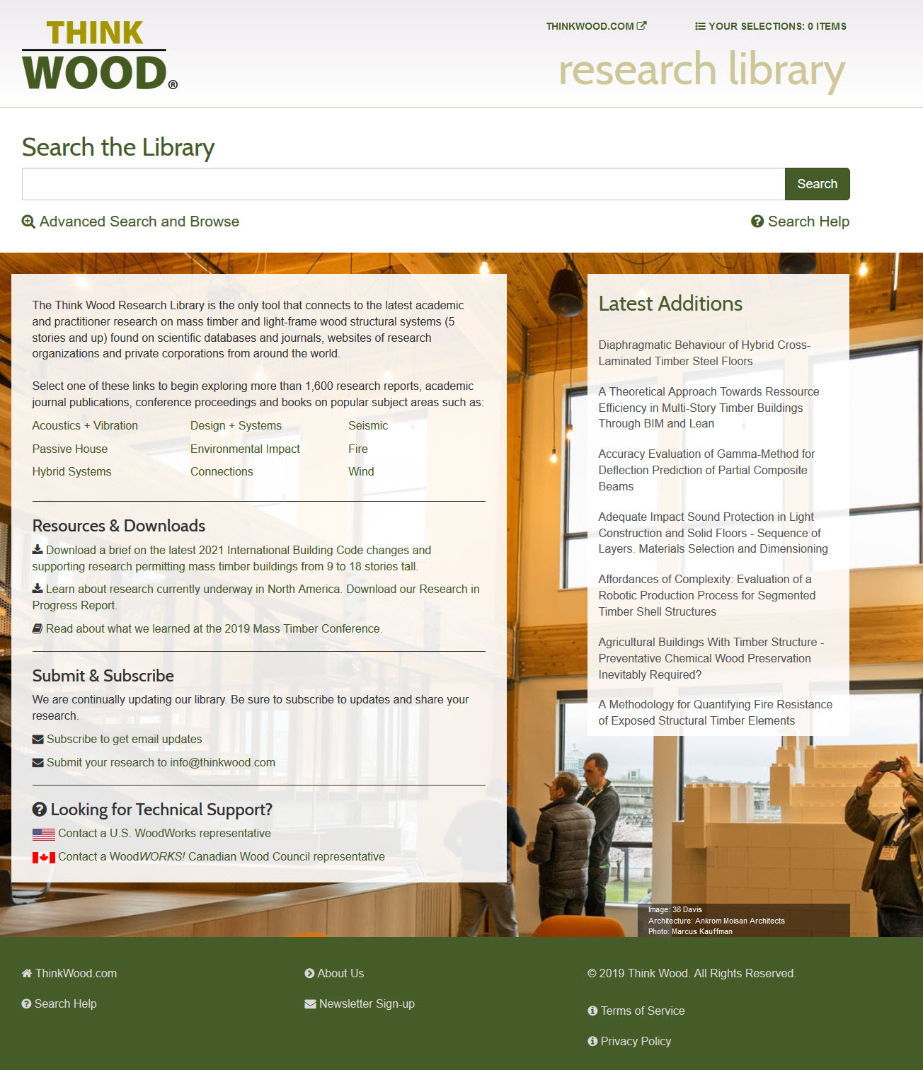 Think Wood Research Library