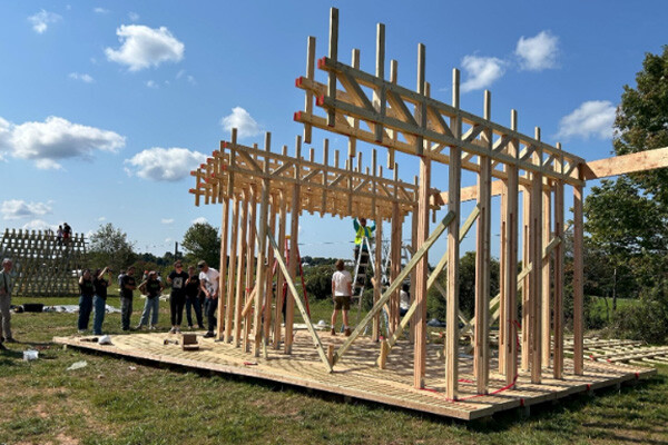 Architecture Students Embrace Wood at Build Fest 2024_