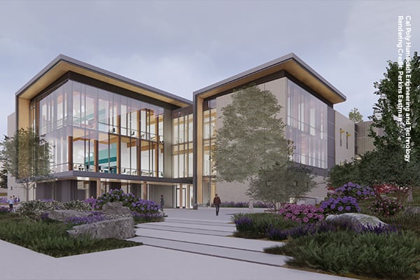Cal Poly Humboldt Engineering and Technology, Rendering Credit_ Perkins Eastman