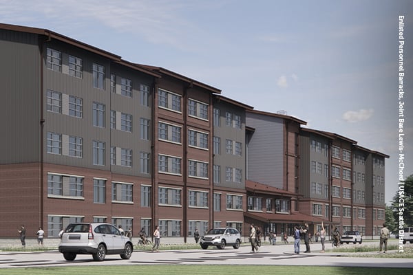 Enlisted Personnel Barracks, Joint Base Lewis-McChord _ USACE Seattle District