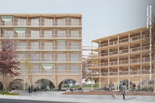 Rendering Credit_ Jixuan Li, Linru Wang, Luyan Li, and Yingxi Dong, Columbia University