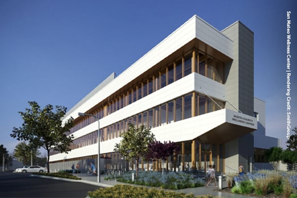 San Mateo Wellness Center _ Rendering Credit_ SmithGroup