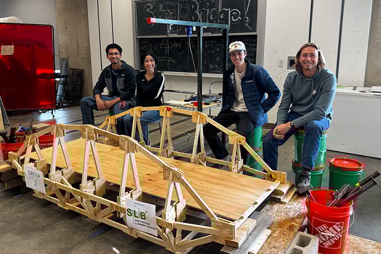 UC San Diego Engineers Create Lasting Memories in Timber Design Course_2